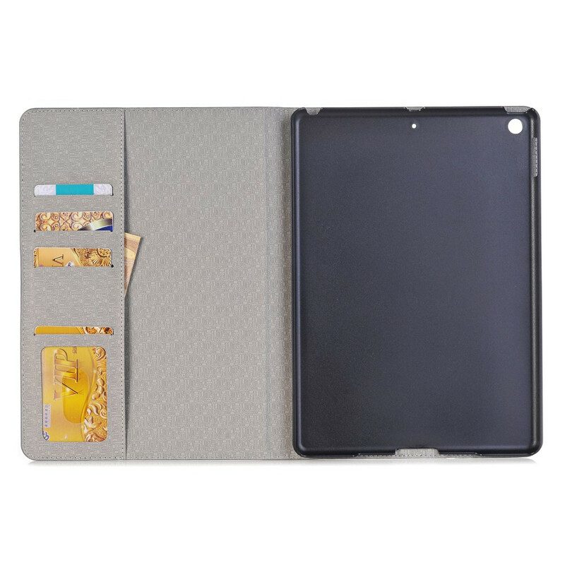 Folio Cover iPad 10.2" (2020) (2019) Tessuto Bicolore