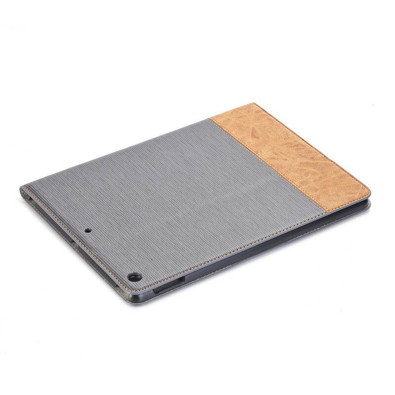 Folio Cover iPad 10.2" (2020) (2019) Tessuto Bicolore