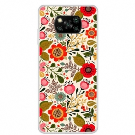 Cover Poco X3 / X3 Pro / X3 NFC Arazzo Floreale