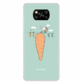 Cover Poco X3 / X3 Pro / X3 NFC Coniglio In Giardino