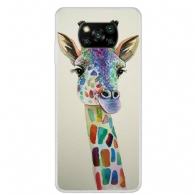 Cover Poco X3 / X3 Pro / X3 NFC Giraffa Colorata