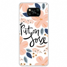 Cover Poco X3 / X3 Pro / X3 NFC Indossa Amore