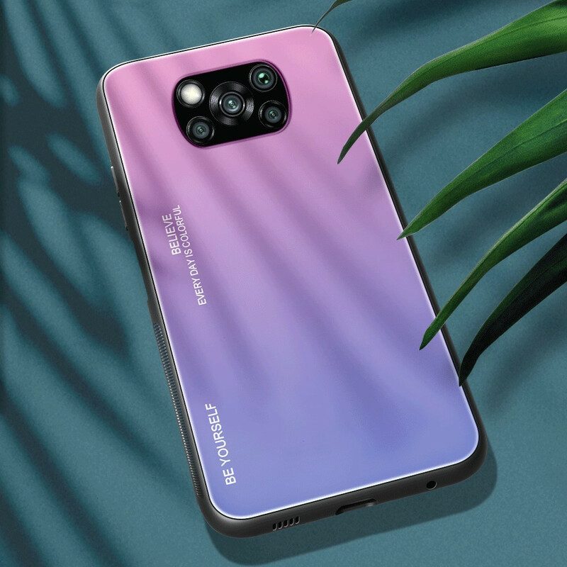 Cover Poco X3 / X3 Pro / X3 NFC Vetro Temperato Sii Te Stesso