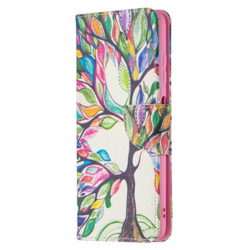 Custodia in pelle Poco X3 / X3 Pro / X3 NFC Albero Colorato