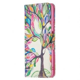 Custodia in pelle Poco X3 / X3 Pro / X3 NFC Albero Colorato