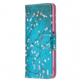 Custodia in pelle Poco X3 / X3 Pro / X3 NFC Albero In Fiore