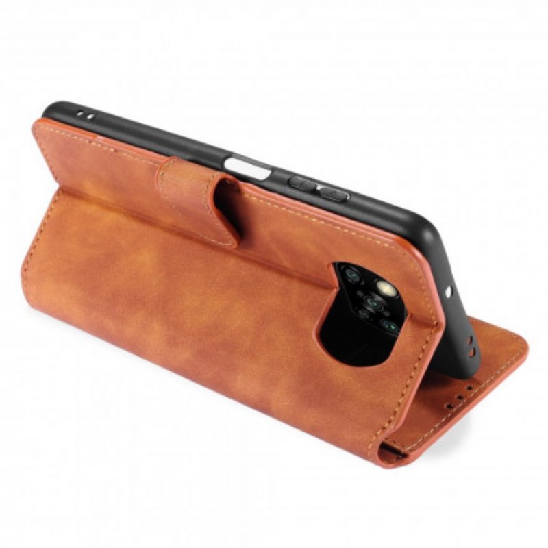 Custodia in pelle Poco X3 / X3 Pro / X3 NFC Dg.ming Retro