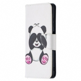 Custodia in pelle Poco X3 / X3 Pro / X3 NFC Divertimento Panda