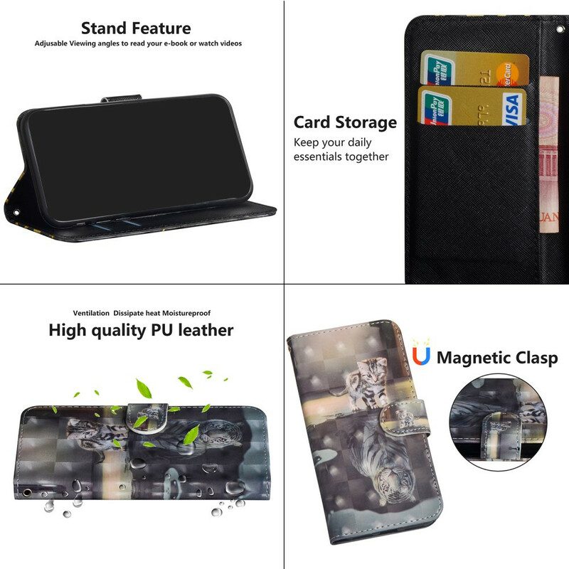 Custodia in pelle Poco X3 / X3 Pro / X3 NFC Ernesto La Tigre