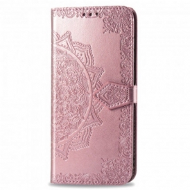 Custodia in pelle Poco X3 / X3 Pro / X3 NFC Mandala Medioevo