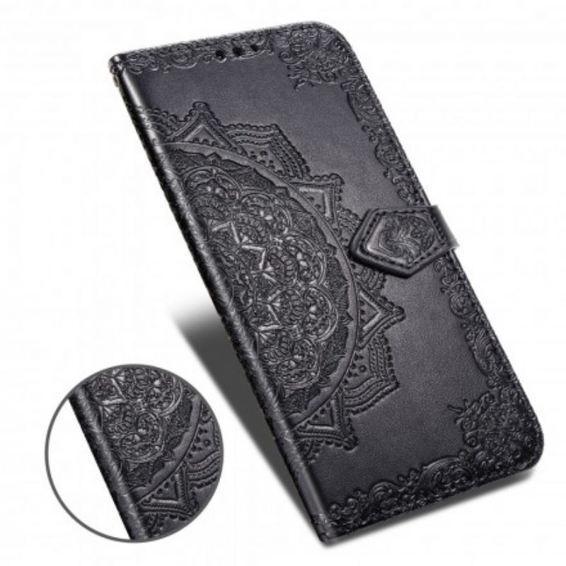 Custodia in pelle Poco X3 / X3 Pro / X3 NFC Mandala Medioevo