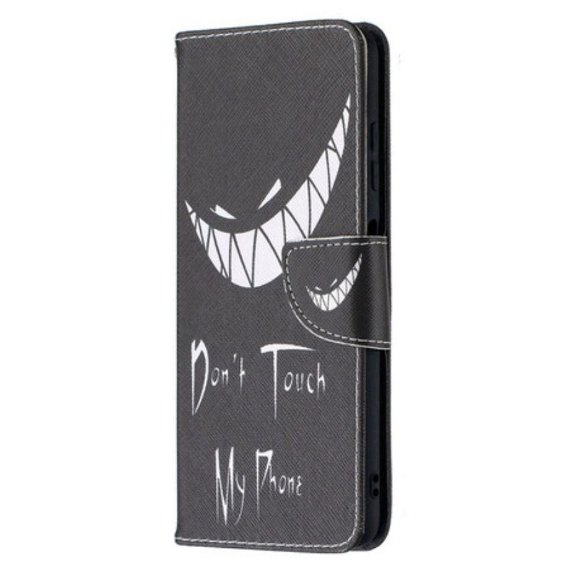 Custodia in pelle Poco X3 / X3 Pro / X3 NFC Telefono Del Diavolo