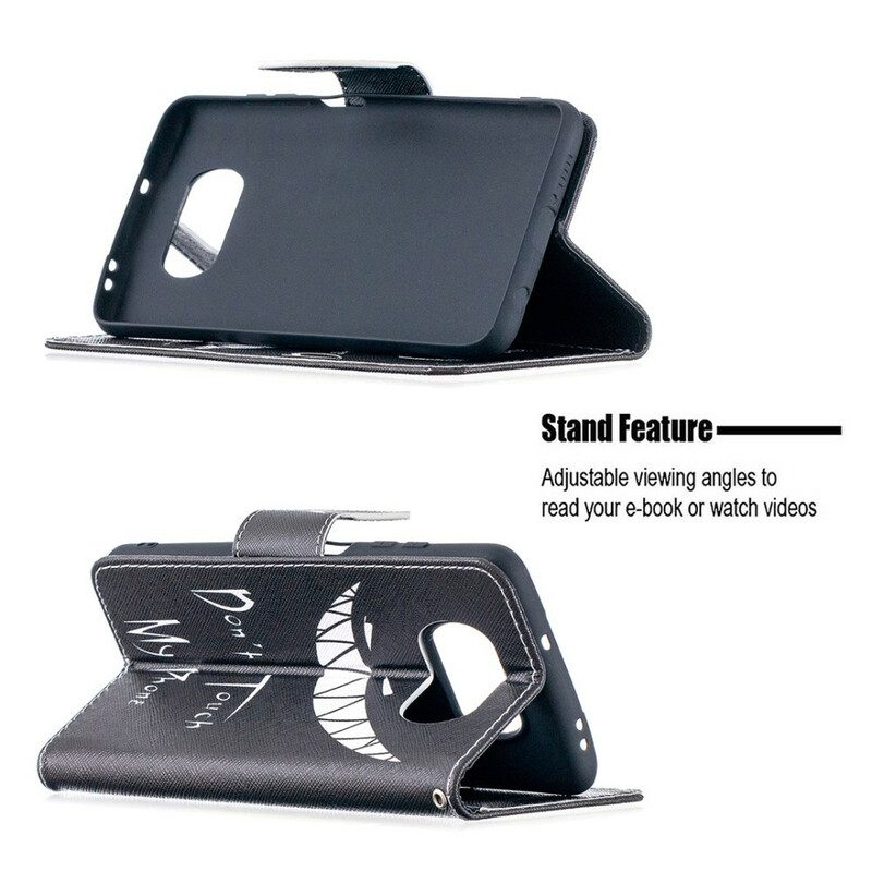 Custodia in pelle Poco X3 / X3 Pro / X3 NFC Telefono Del Diavolo