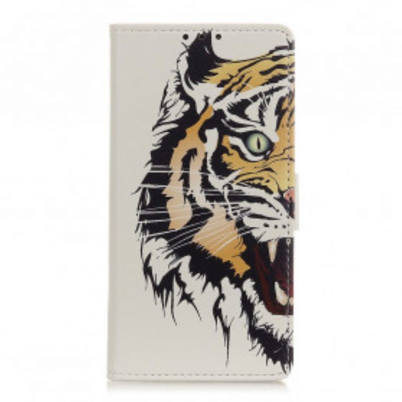 Custodia in pelle Poco X3 / X3 Pro / X3 NFC Tigre Feroce
