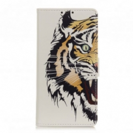 Custodia in pelle Poco X3 / X3 Pro / X3 NFC Tigre Feroce
