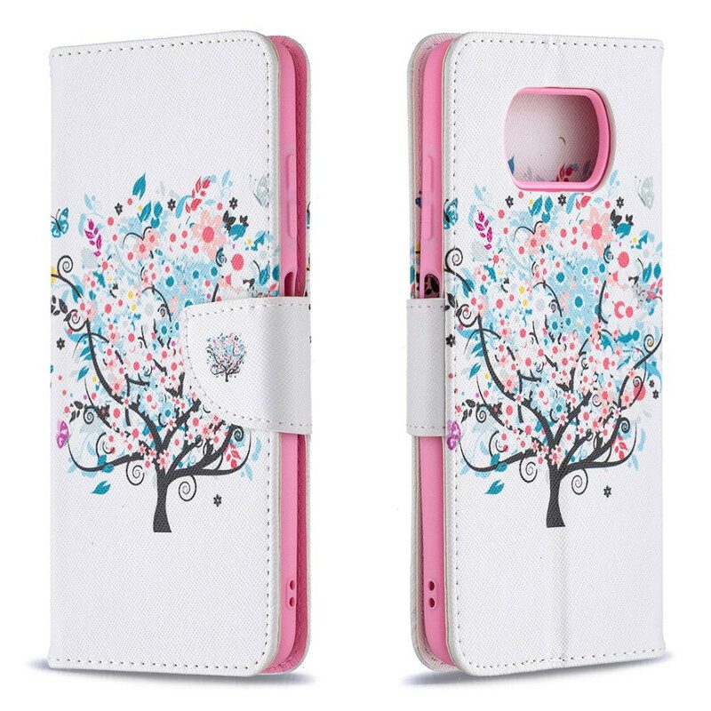 Folio Cover Poco X3 / X3 Pro / X3 NFC Albero Fiorito