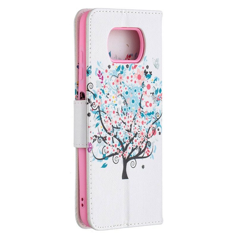 Folio Cover Poco X3 / X3 Pro / X3 NFC Albero Fiorito