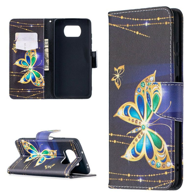 Folio Cover Poco X3 / X3 Pro / X3 NFC Farfalle Magiche