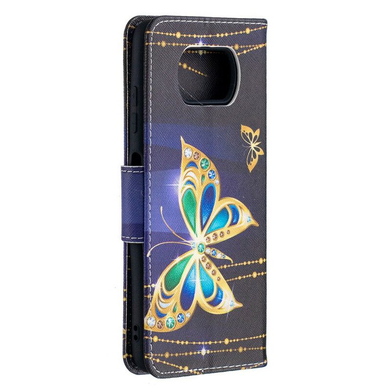 Folio Cover Poco X3 / X3 Pro / X3 NFC Farfalle Magiche