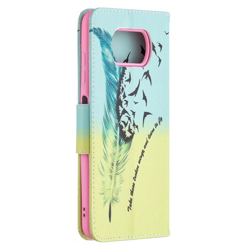 Folio Cover Poco X3 / X3 Pro / X3 NFC Impara A Volare