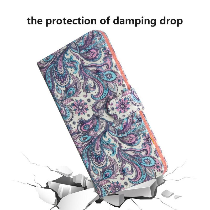 Folio Cover Poco X3 / X3 Pro / X3 NFC Modelli Di Fiori