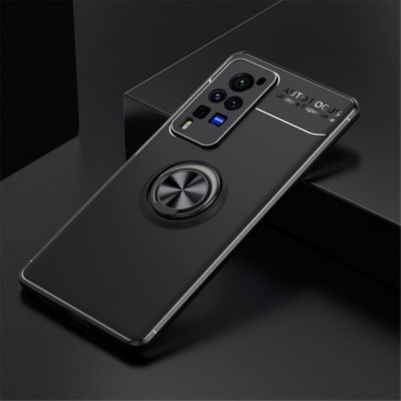 Cover Vivo X60 Pro Anello Rotante