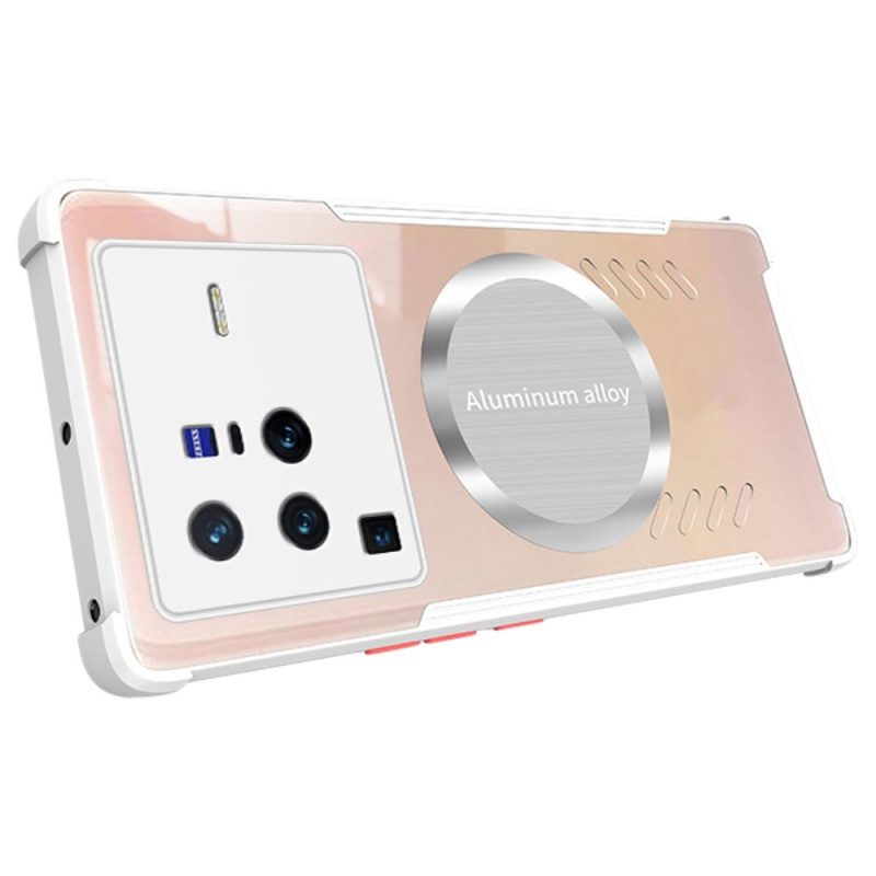 Cover Vivo X60 Pro Lega Di Alluminio / Magnetico