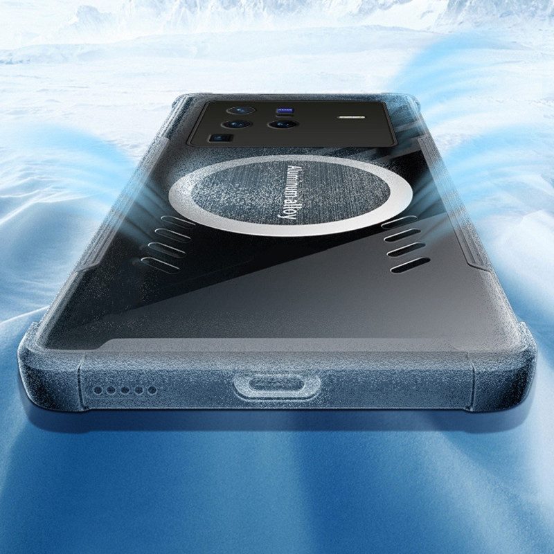 Cover Vivo X60 Pro Lega Di Alluminio / Magnetico