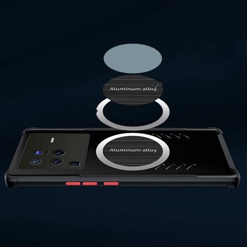 Cover Vivo X60 Pro Lega Di Alluminio / Magnetico