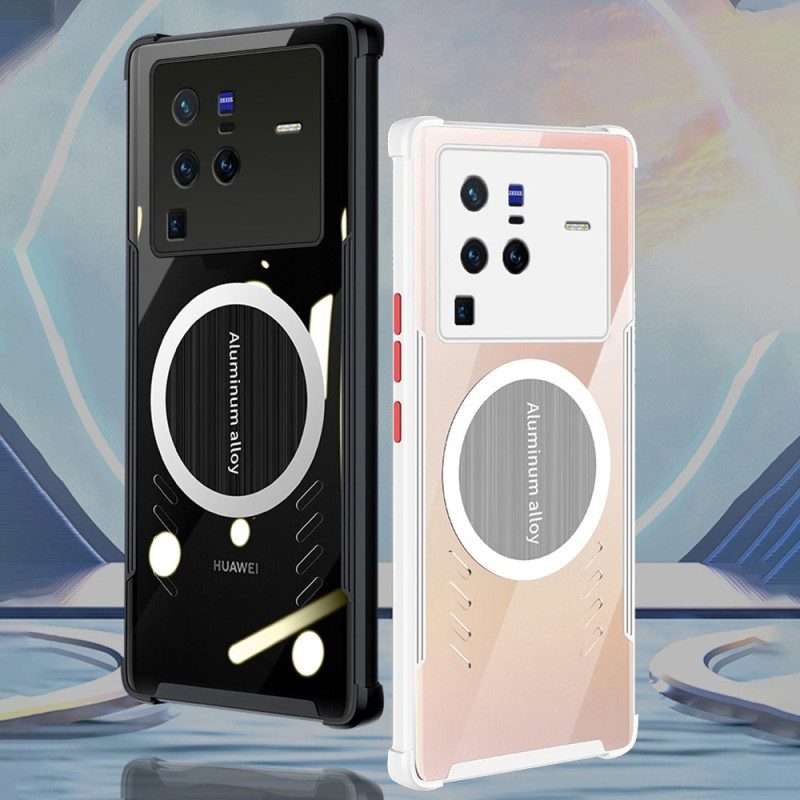 Cover Vivo X60 Pro Lega Di Alluminio / Magnetico