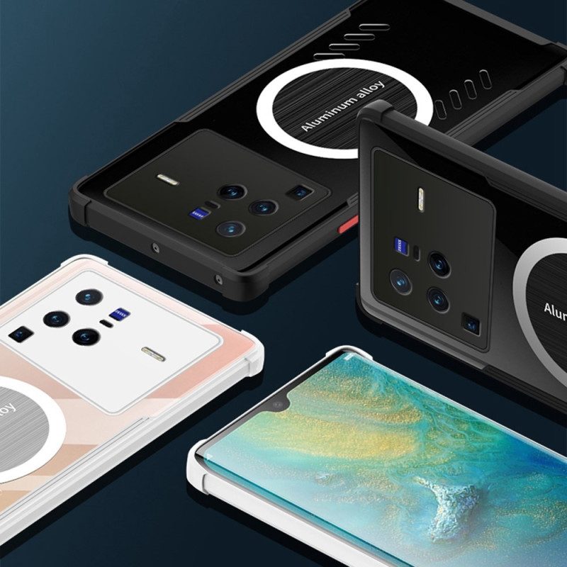 Cover Vivo X60 Pro Lega Di Alluminio / Magnetico