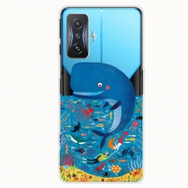 Cover Poco F4 GT Balena Trasparente