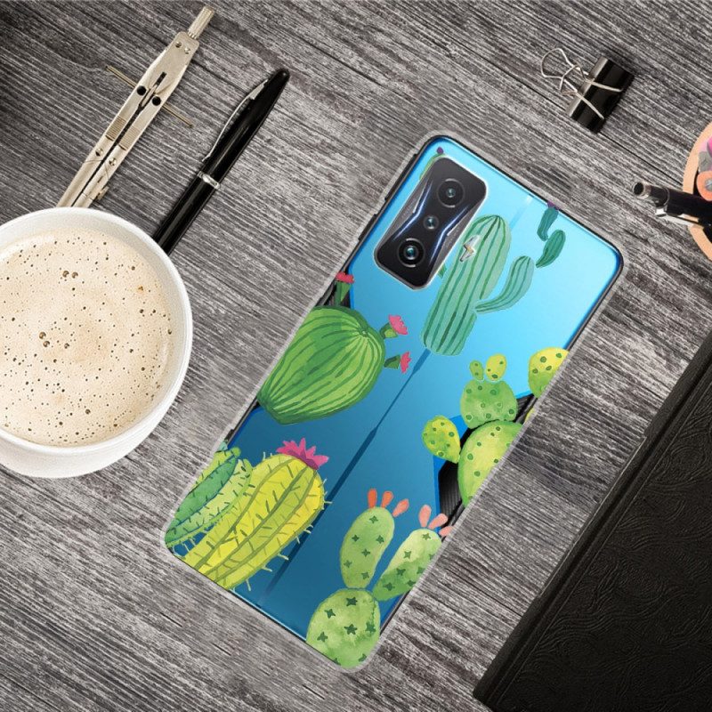 Cover Poco F4 GT Cactus Senza Soluzione Di Continuità