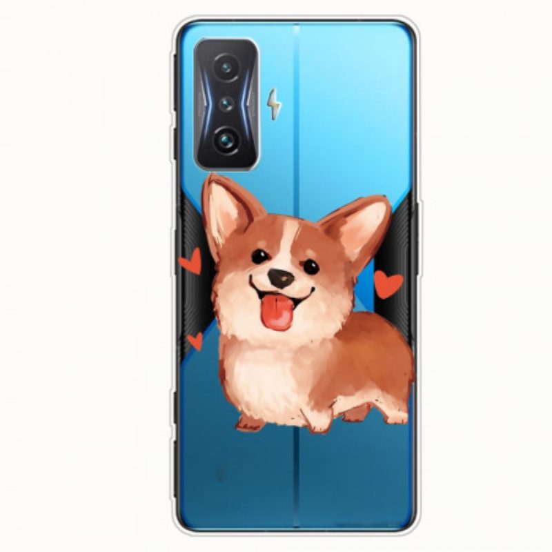 Cover Poco F4 GT Cane Trasparente