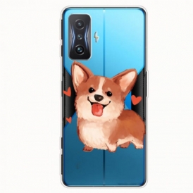 Cover Poco F4 GT Cane Trasparente