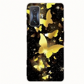 Cover Poco F4 GT Farfalle In Silicone