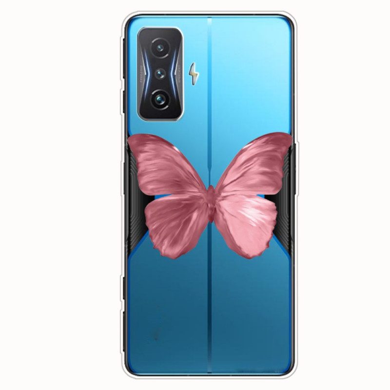 Cover Poco F4 GT Farfalle Senza Soluzione Di Continuità