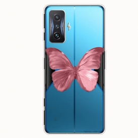 Cover Poco F4 GT Farfalle Senza Soluzione Di Continuità