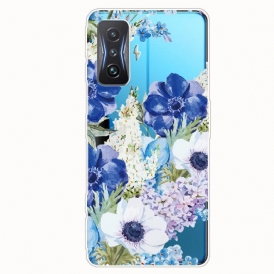 Cover Poco F4 GT Fiori Senza Soluzione Di Continuità