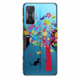Cover Poco F4 GT Gatto E Albero