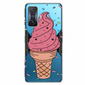 Cover Poco F4 GT Ghiaccio Trasparente