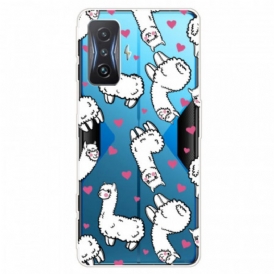 Cover Poco F4 GT Lama Trasparenti