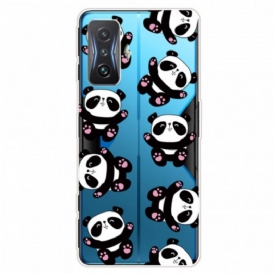 Cover Poco F4 GT Panda Multipli Senza Soluzione Di Continuità