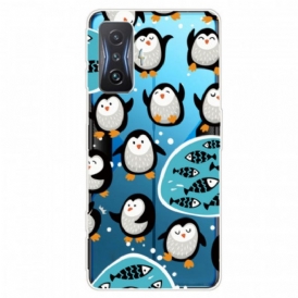 Cover Poco F4 GT Pinguini Senza Soluzione Di Continuità