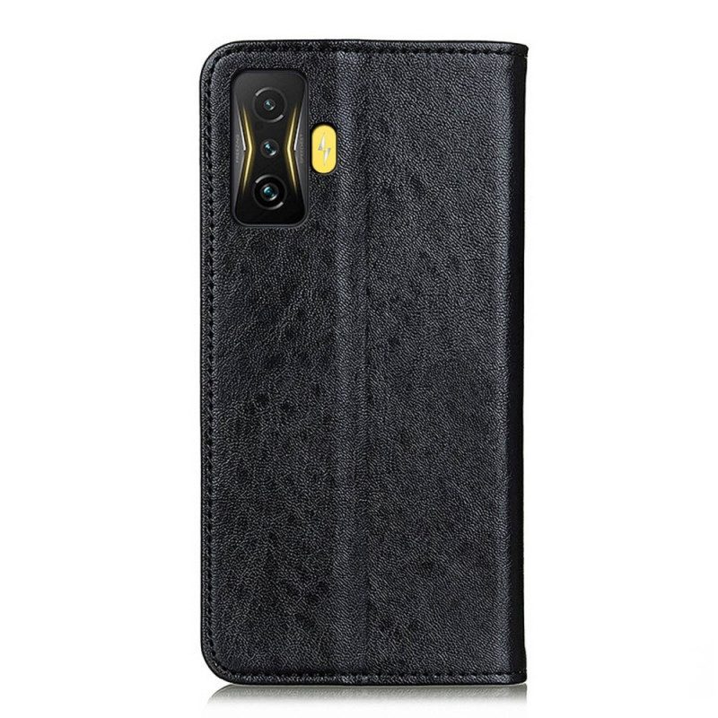 Folio Cover Poco F4 GT Custodia in pelle Stile In Pelle
