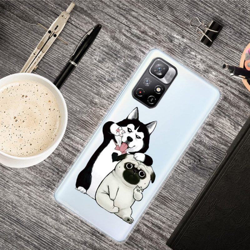 Cover Xiaomi Redmi Note 11 Pro Plus 5G Cani Divertenti