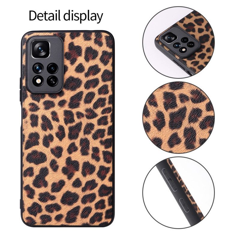 Cover Xiaomi Redmi Note 11 Pro Plus 5G Leopardo