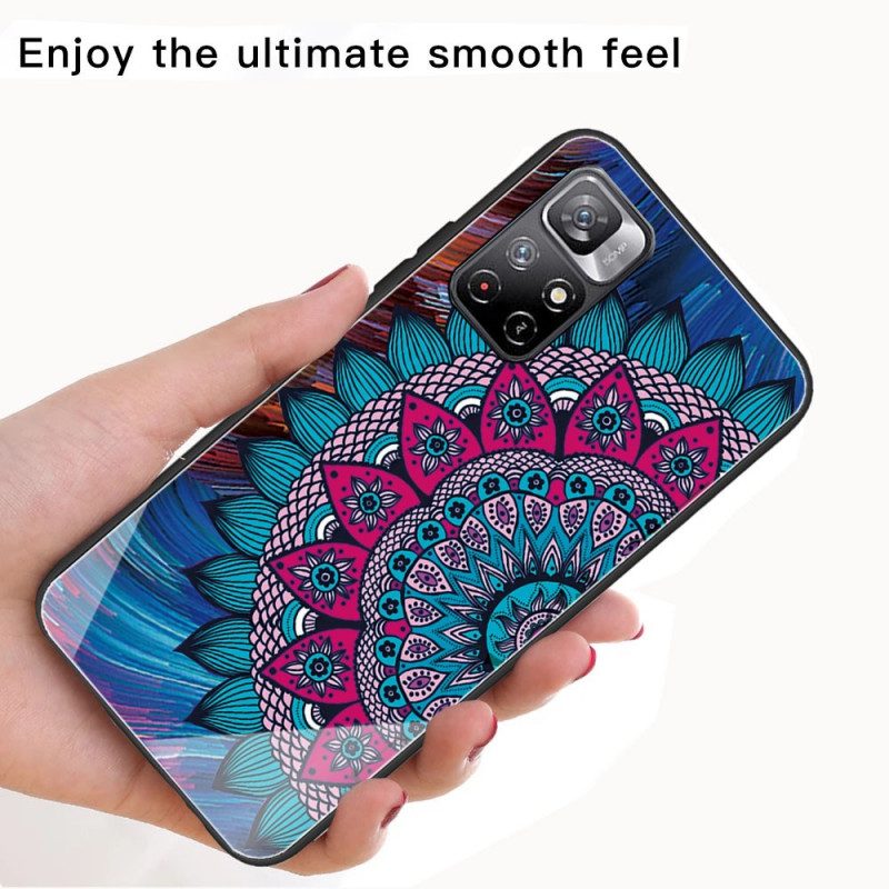 Cover Xiaomi Redmi Note 11 Pro Plus 5G Mandala In Vetro Temperato