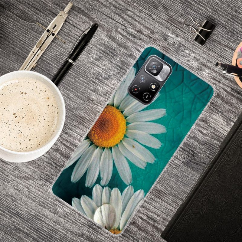 Cover Xiaomi Redmi Note 11 Pro Plus 5G Margherita In Silicone