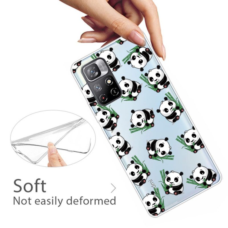 Cover Xiaomi Redmi Note 11 Pro Plus 5G Piccoli Panda